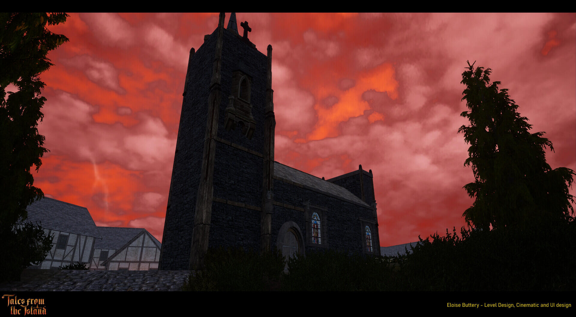 Tales From The Island - Group Project (Level Design, Cinematic Art, UI design and general mechanics)