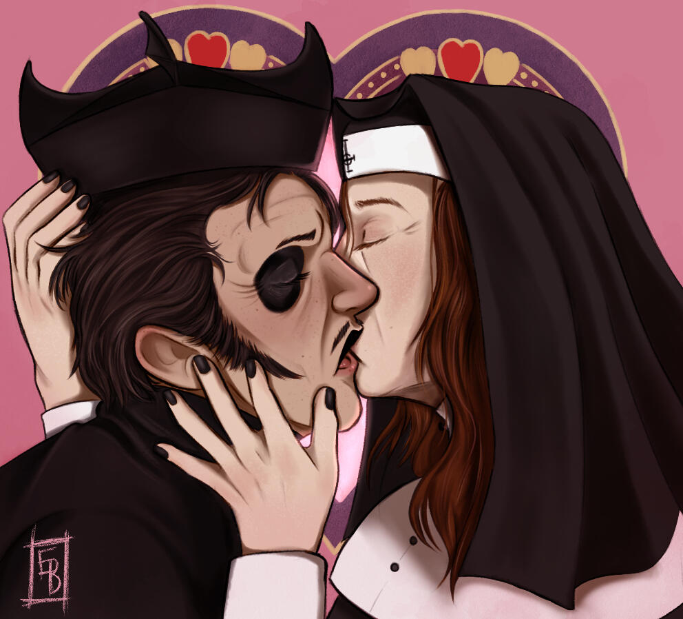 Kiss for the Cardinal