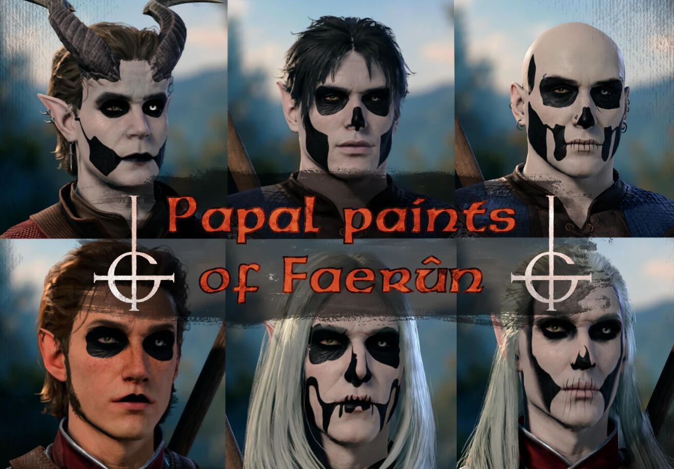 Papal paints of Faerun (A &#39;Baldurs Gate 3&#39; mod)